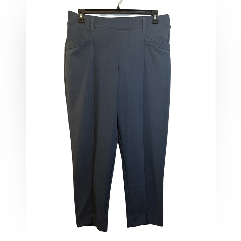 Maurices Dusty Blue Dress Pants Size L Short